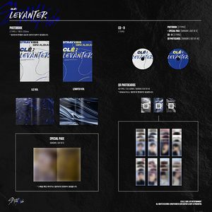 อัลบั้มมินิชุดที่ 5 ของวง Stray Kids รุ่น CLE LEVANTER ฉบับมาตรฐาน ของแท้ ซีดีเพลงเคป๊อป ของแท้ ซีลปิดผนึก นำเข้าจากเกาหลี วงไอดอลชาย - Product Image 3