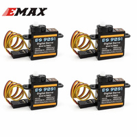 EMAX官方ES9051 4.3g数字塑料齿轮伺服驱动微型遥控伺服器3D F3P固定翼飞机机器人STEM玩具零件