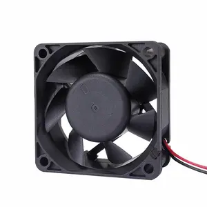 Ventilador Axial sin escobillas, ventilador de refrigeración de 60x60x25mm 6025 12V DC