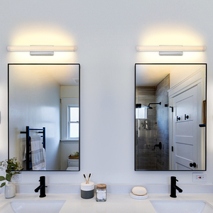 LED Bathroom <b>Vanity</b> Wall Lamp 16 Inch IP44 Mirror Fixture Wall <b>Light</b> Interior Modern Cool White Chrome Acrylic bar Lamps - Product Image 5