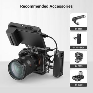 กรงครึ่งกล้องขนาดเล็กสำหรับ <span class=keywords><strong>Sony</strong></span> A7R <span class=keywords><strong>V</strong></span>/<span class=keywords><strong>A7</strong></span> iv/A7S iii/ Alpha 1/Alpha 7R IV - 3639 - Product Image 5
