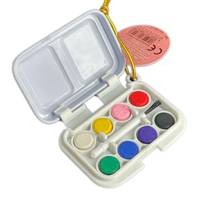 Palette de peinture à l'aquarelle solide 14 <span class=keywords><strong>couleurs</strong></span>, ensemble de pigments pour peinture à la main, illustration, fournitures d'art, vente <span class=keywords><strong>en</strong></span> gros - Product Image 4
