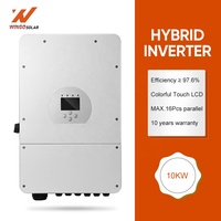 Système de panneaux solaires hybrides, onduleurs Deye, contrôleur MPPT, batterie lithium-ion, stockage d'énergie domestique complet, 10000W 15kW 20kVA