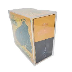 Caixa de acrílico premium elite pokemon, caixa de exibição de qualidade/moldura, grau acrílico