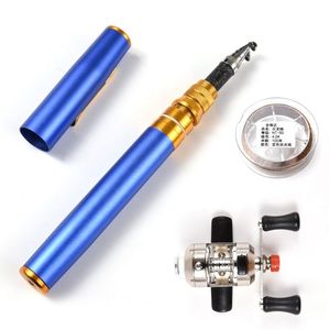 Portable <strong>Pocket</strong> Telescopic 1.75m <strong>Mini</strong> <strong>Pen</strong> Shape <strong>Fishing</strong> <strong>Rod</strong> and <strong>Fishing</strong> Reel Combos - Product Image 2