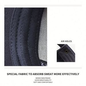 Casquette de sport unisexe réglable à 6 panneaux, légère et douce, pour le camping et la course à pied, personnalisable avec votre logo - Product Image 6