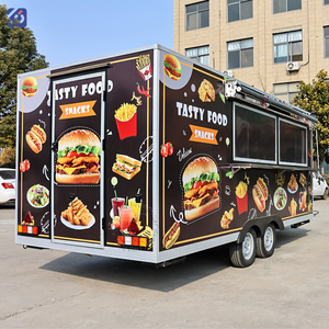 Camion de restauration rapide mobile CAMPTRL pour la vente de hot-dogs, de glaces et de pizzas, camion de restauration, <span class=keywords><strong>remorque</strong></span> alimentaire à vendre aux États-Unis et en Europe - Product Image 1