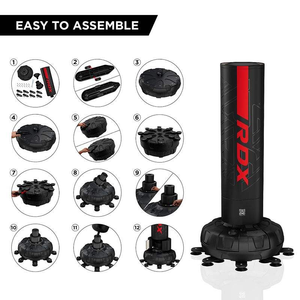 Equipo de Boxeo Profesional, Saco de Boxeo Pesado de Pie, Objetivo de Entrenamiento, Saco de Boxeo - Product Image 6