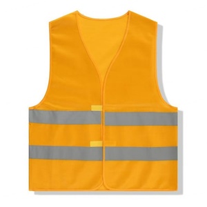 Gilet de sécurité vert avec deux bandes réfléchissantes, vêtements de travail haute visibilité, certifié ANSI classe 2 - Product Image 4