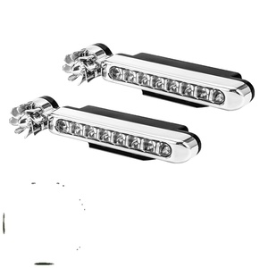 Feux de jour <span class=keywords><strong>à</strong></span> énergie éolienne pour voiture avec 8 <span class=keywords><strong>LED</strong></span>, ventilateur, phare auxiliaire automobile, <span class=keywords><strong>lampe</strong></span> DRL 12V <span class=keywords><strong>sans</strong></span> <span class=keywords><strong>fil</strong></span> GPRGIT Drl089 - Product Image 1