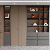 YALIG Meubles sur mesure en bois massif écologique de luxe italien moderne pour villa haut de gamme et grand penthouse
