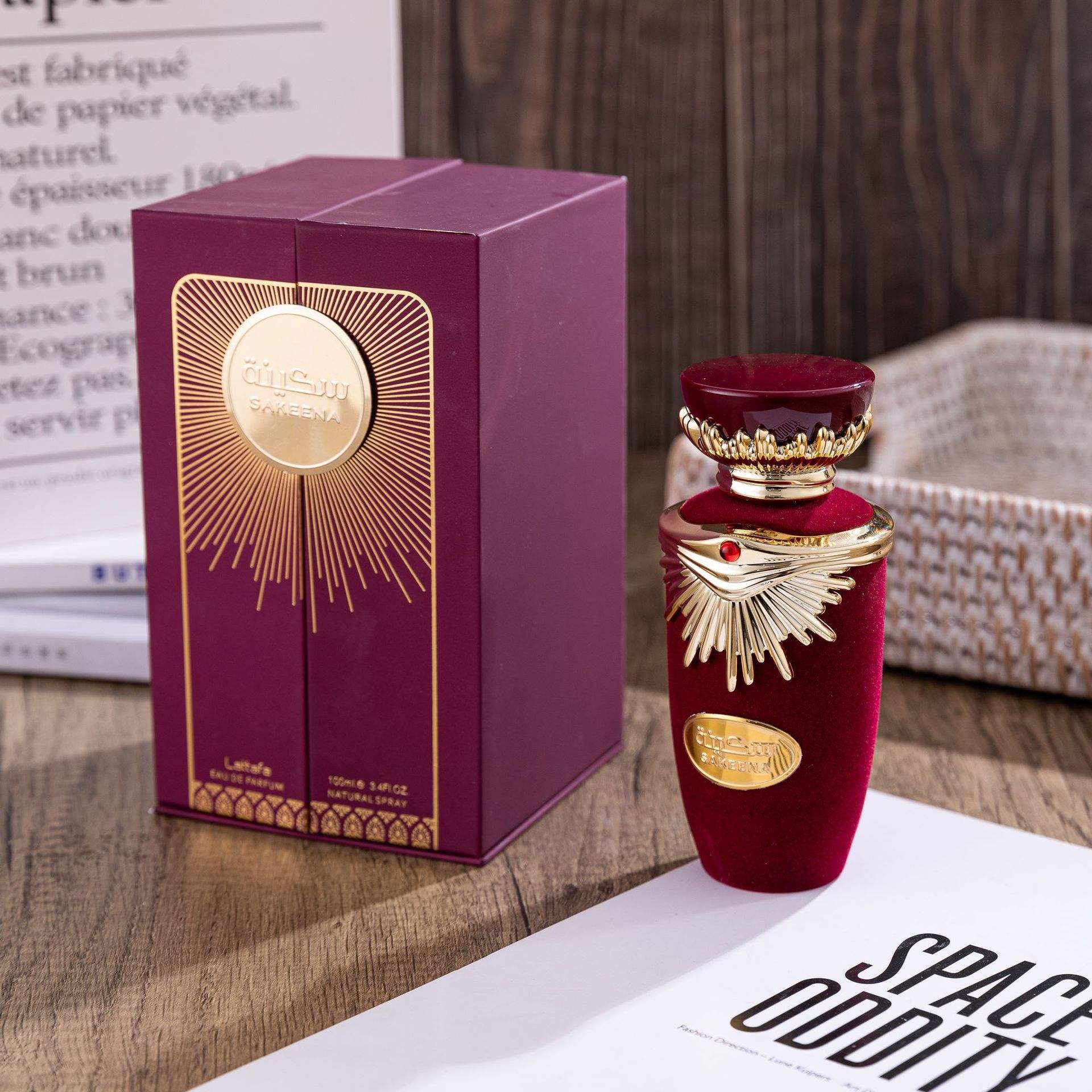 Haya double porte-rouge 100ml