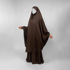 <span class=keywords><strong>Jilbab</strong></span> Nida en diamant 2 pièces personnalisé avec manchette à boutons modeste Eid Ramadan vêtements islamiques <span class=keywords><strong>pour</strong></span> femmes musulmanes ensemble de prière en gros <span class=keywords><strong>Jilbab</strong></span> - Product Image 2