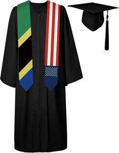 Bufanda de Graduación de Poliéster y Algodón de Alta Calidad para Adultos, Sublimada, Precio de Fábrica al por Mayor - Product Image 6