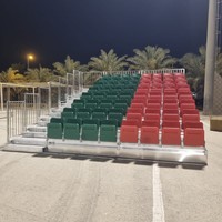 Tribunes portables en acier JY-715, échafaudages de stade, gradins extérieurs, sièges temporaires