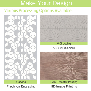 Panneau mural acoustique décoratif en polyester Qinsound, résistant au feu et insonorisant, pour <span class=keywords><strong>cinéma</strong></span> maison, studio, salle - Product Image 5