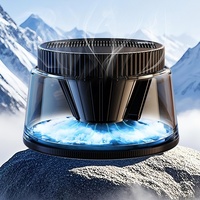 Diffuseur d'arômes intelligent pour voiture, gel parfumé solide, machine à nuages d'arômes, huile parfumée pour voiture, diffuseur d'arômes pour voiture, désodorisant