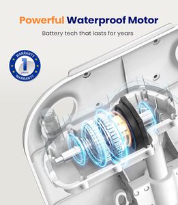 電動浴槽リフトチェア防水リクライニングシャワーシート高齢者移動補助調整可能高さリモコン安全装置 - Product Image 4