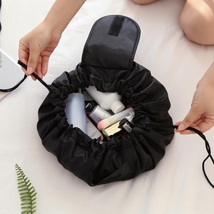 Women Drawstring Makeup Bag Fashion Travel Cosmetic Lazy <b>Storage</b> Bag <b>Toiletry</b> Organizer Case <b>Storage</b> Pouch Accessories Supplies - Product Image 2