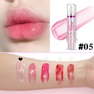 Aliver Hydrating Plumping Booster <span class=keywords><strong>Lip</strong></span> Gloss Glossy Son môi môi gương tiêm <span class=keywords><strong>Lip</strong></span> Plumper với Chili chiết xuất cho phụ nữ cô gái - Product Image 6