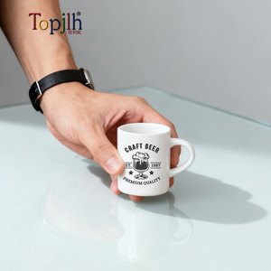 Mini <span class=keywords><strong>tasse</strong></span> Topjlh prête à la sublimation, 2,5 oz, petite <span class=keywords><strong>tasse</strong></span> en céramique vierge pour impression <span class=keywords><strong>photo</strong></span> <span class=keywords><strong>personnalisée</strong></span>, échantillon promotionnel - Product Image 2
