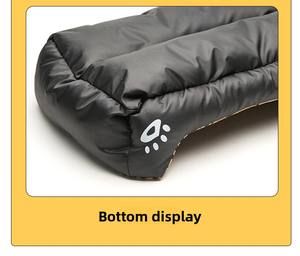 Cama para gatos y perros lavable a máquina, alfombrilla cuadrada para mascotas para el calor del invierno, alfombrilla semicerrada, alfombrilla para gatos y perros - Product Image 6