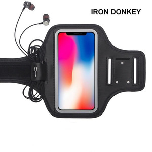IRONDONKEY户外运动臂包适用于iPhone 6/<span class=keywords><strong>7</strong></span>/8 plus健身和移动保护套跑步登山骑行野营徒步旅行 - Product Image 5