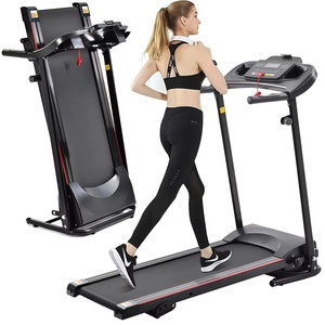 SHULI, cinta de correr motorizada eléctrica, caminadora plegable, cinta de correr de ejercicio para caminar con inclinación de 3 niveles - Product Image 1