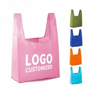 Bolsa de Compras Plegable Reutilizable y Lavable de Poliéster 210D con Logotipo Personalizado, Bolsa de Compras Ecológica - Product Image 1