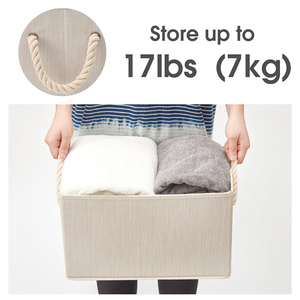 En <span class=keywords><strong>gros</strong></span> Personnalisé À La Main Pliable De Bébé En Tissu de <span class=keywords><strong>Feutre</strong></span> de Stockage Panier Avec Poignée - Product Image 3