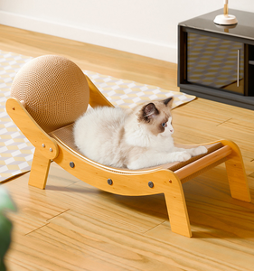 Strong Cardboard Sisal Hemp Sofa <strong>Bed</strong> Indoor Cat Scratch Pad Cat Scratchers Scratching Toy <strong>Catnip</strong> Large - Product Image 6