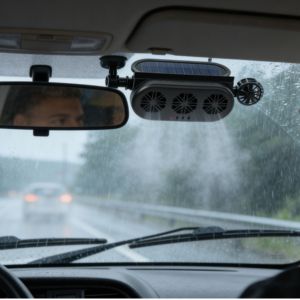 49. Ventilateur de voiture à haute flexibilité pour la fixation sur une surface de tableau de bord irrégulière - Product Image 5