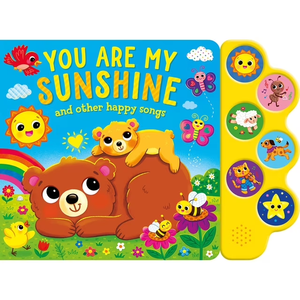 <span class=keywords><strong>Libro</strong></span> Sonoro Interattivo Intelligente per Piccoli Apprendenti con 6 Pulsanti, <span class=keywords><strong>Libro</strong></span> Audio con Modulo Altoparlante 'You Are My Sunshine' - Product Image 1