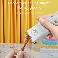 Kit de toilettage électrique pour chat/chien rechargeable à faible bruit-comprend une tondeuse électrique silencieuse cisailles de toilettage coupe-ongles
