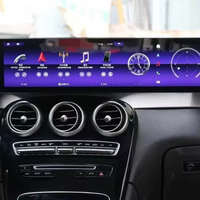 Pemutar DVD Stereo Mobil Android 26,2 Inci untuk Benz GLC/C W205 NTG5.0/5.5/6.0 Dengan Navigasi GPS