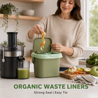 Sacs à déchets alimentaires robustes en gros pour OEM, sacs compostables pour déchets organiques pour petits paniers de cuisine et bacs de comptoir