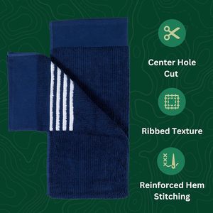 <span class=keywords><strong>Serviette</strong></span> de sport en coton personnalisée pour golfeurs, douce, absorbante et anti-transpiration - Product Image 1