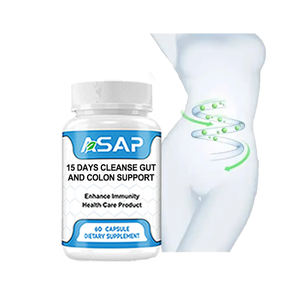 Suplemento OEM 15 días de limpieza de colon, soporte para intestino y colon, cápsulas de limpieza de 15 días - Product Image 1