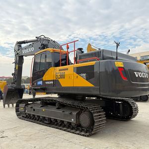 Excavadora de cadenas Volvo EC380DL usada, 38 toneladas, modelo 2023, 215KW, cucharón de 1.9m, 600-1000 horas, certificada, de segunda mano, inspección en vídeo. - Product Image 1