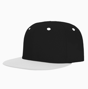 Custom Sporty Vintage <b>Flat</b> Bill Snapback <b>Hats</b> Two Tone <b>Flat</b> Brim Baseball Caps for Unisex - Product Image 4