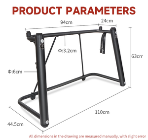 Q-98 고품질 최고급 88키 디지털 전자 피아노 키보드 스탠드 OEM 가정 학교 라이브 악기 액세서리 - Product Image 2