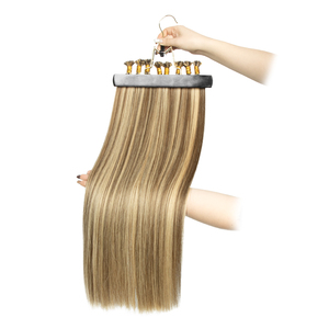 Haohao Hair - Extensiones de Cabello Humano Virgen Remy Ruso de Alta Calidad al por Mayor, con Punta Plana de Queratina, Doble Trama, Fábrica de Extensiones de Cabello con Punta K - Product Image 1