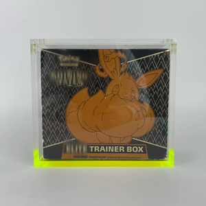 Estuche Protector de Vidrio Duro de Alta Calidad Personalizado con 99% de Resistencia a los Rayos UV para Cartas Pokémon ETB, para Juego de Cartas Coleccionables - Product Image 1