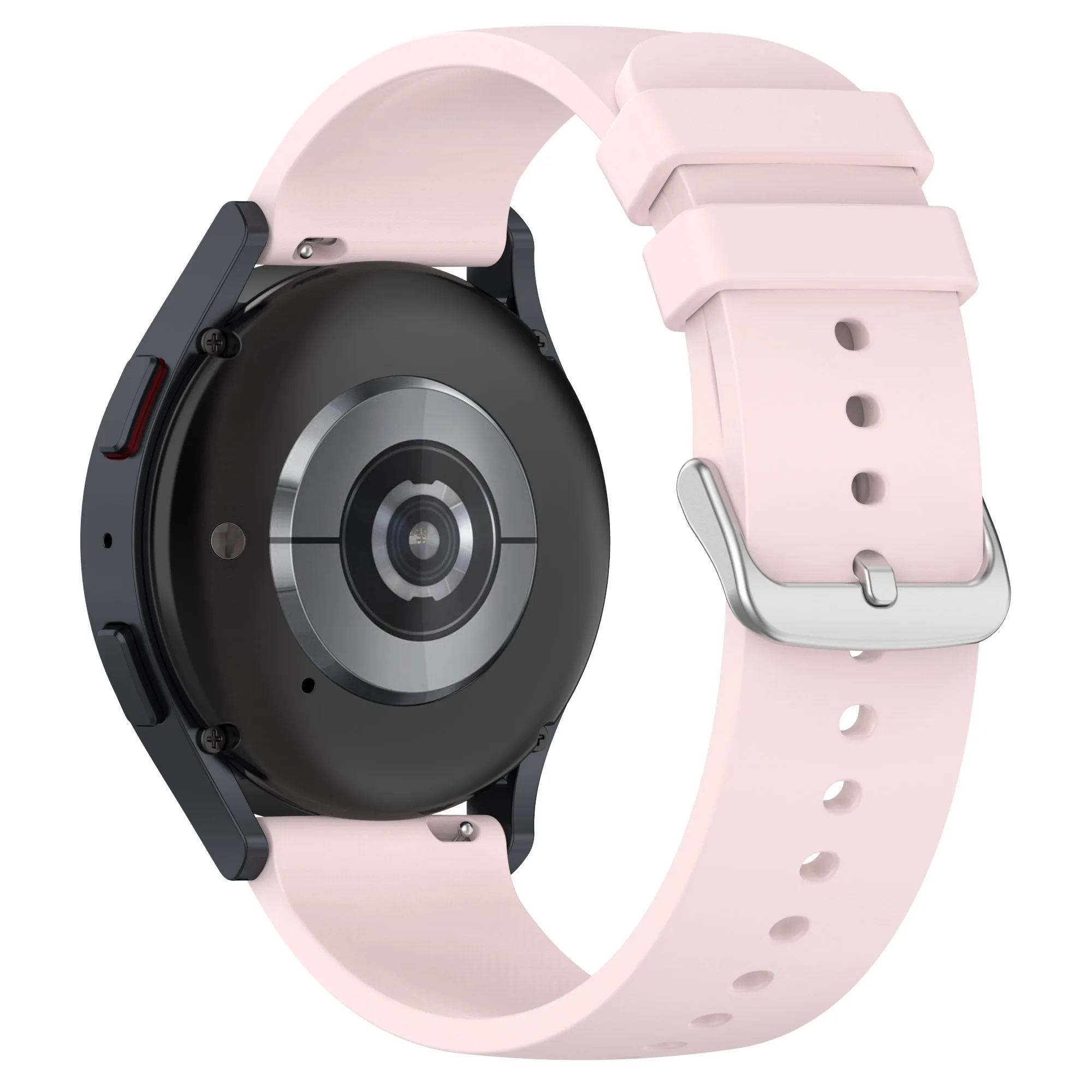 Jiaming Replacement Silicone Strap for Smartwatch 22mm/20mm Band Width Pin Buckle Sport Watch Band
