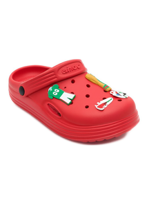 Sandali Zoccoli per Bambini Aitec Taglia 23 Rossi con Spille Animate Scarpe Estive per Ragazzi - Product Image 1