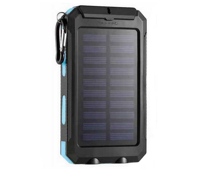OEM 2024 Portable Solar Power Bank Type C IP65 High Capacity Emergency Camping Light Outdoor Solar Power Bank 20000MAH