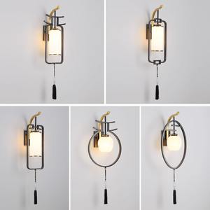 Nouvelle Lampe Murale LED Style Zen Entièrement en Cuivre, Design Moderne avec Abat-jour en Verre pour Chambre et Salon, Fixation Murale - Product Image 4