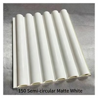 Panneau mural moderne en PVC/WPC imperméable et ignifuge, composite bois-plastique, lambris cannelé pour revêtement intérieur/extérieur d'hôtels et de salles TV