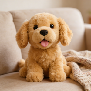 Nuevo Diseño, Adorable Peluche de Perro de Peluche para Cumpleaños, Juguete de Peluche Suave Relleno, 100% Poliéster, Unisex - Product Image 3