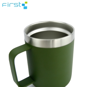 Color <span class=keywords><strong>verde</strong></span> azul 400ml té café bebiendo termo de acero inoxidable <span class=keywords><strong>taza</strong></span> - Product Image 4
